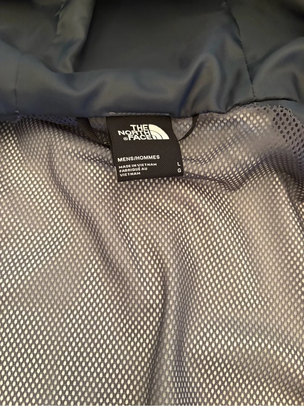Men’s Large Grey North Face Spring Jacket/ Rain Coat